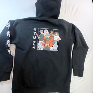 CLOAK Hidden In Plain Sight Protagonist Anime Hoodie Black Men's Medium